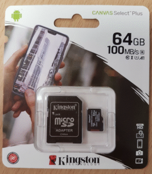 Tarjeta de memoria Micro SD 64 GB
